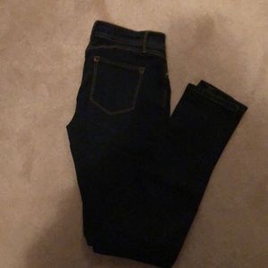 Dark blue skinny jeggings